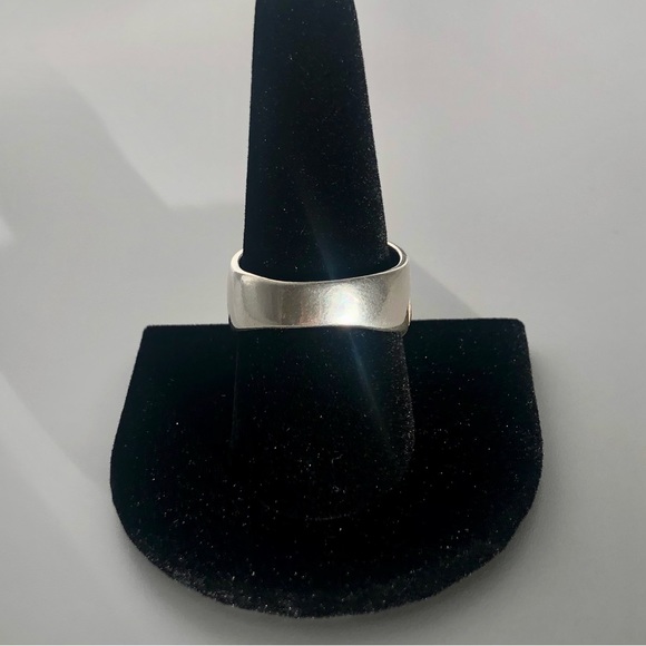 [vintage] Intricate Floral Israeli Sterling Silver Ring - Size 9.5 - Picture 7 of 14